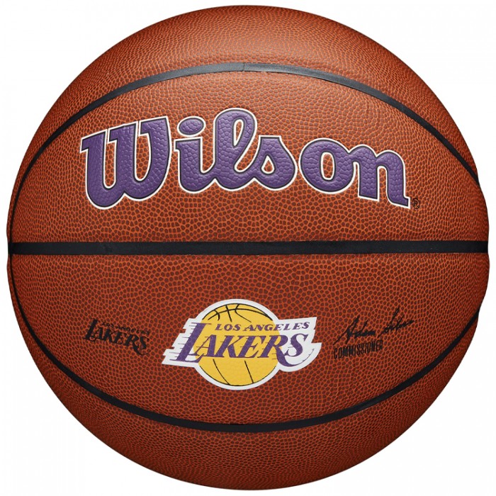 Мяч баскетбольный Wilson NBA TEAM ALLIANCE BSKT LA LAKERS 7 WZ4029314XB7