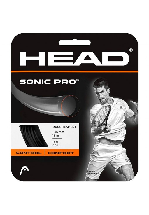 Струны тенисные HEAD  SONIC PRO 16 BK