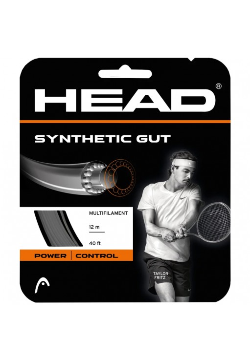 Racordaj tenis HEAD SYNTETIC GUT 17 BK