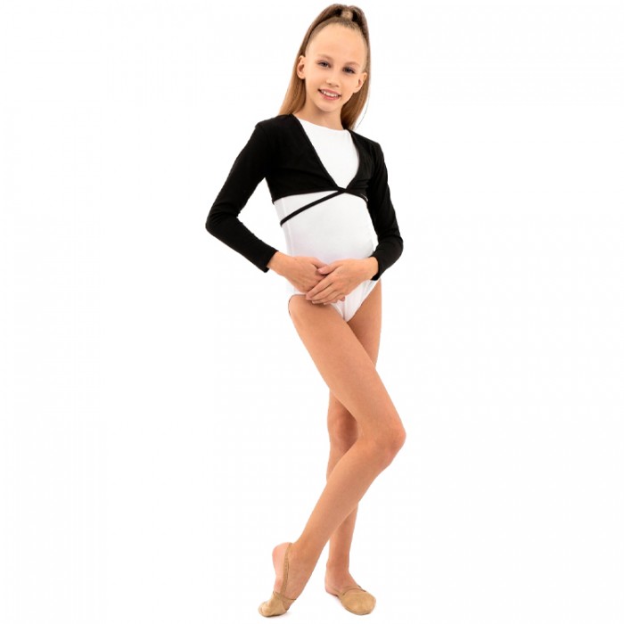 Bolero p/u gimnastica Grace Dance Gymnastics 44293BK - imagine №2