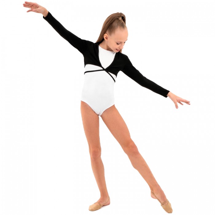 Bolero p/u gimnastica Grace Dance Gymnastics 44293BK - imagine №3