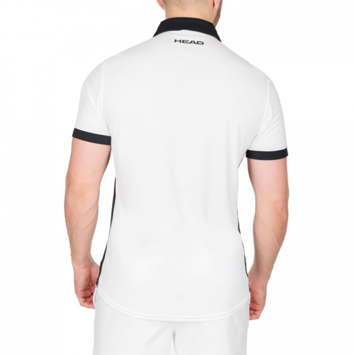 Tricou HEAD POLO SLICE 811402-WHBK - 4