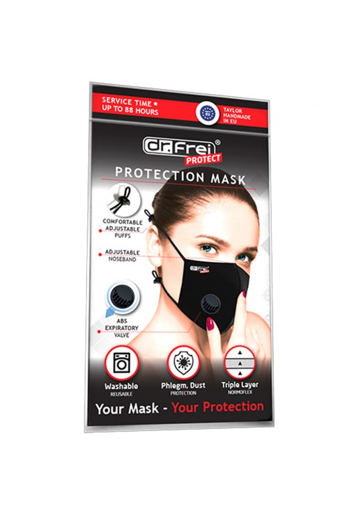 Masca Dr Frei M0201 Dr. Frei Face Mask Black