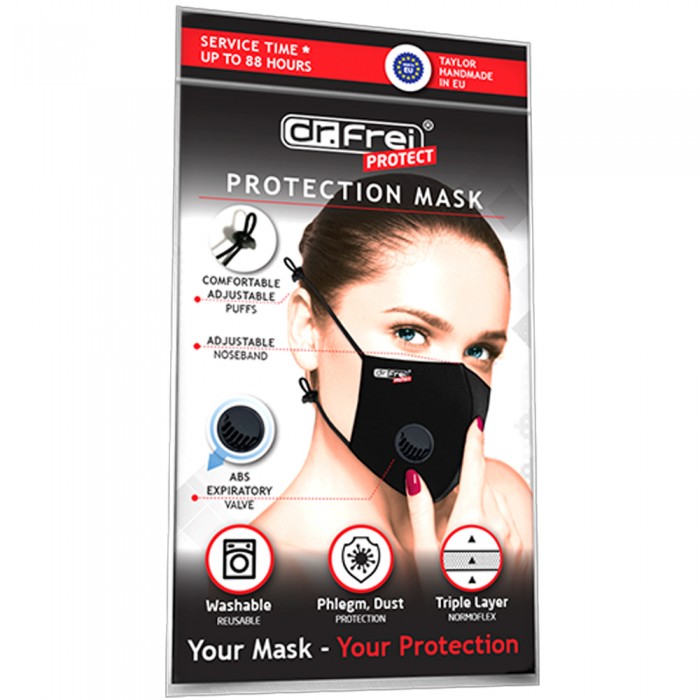 Маска Dr Frei M0201 Dr. Frei Face Mask Black 657800