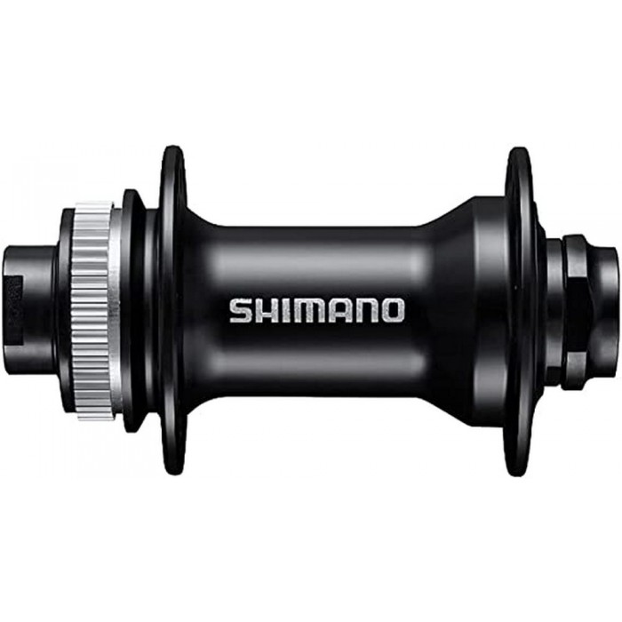 Втулка передняя SHIMANO HB-MT400, 32H, OLD 100MM, AX E-THRU 15MM EHBMT400BX