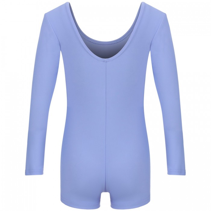 Costum p/u gimnastica Grace Dance Gymnastic leotard long sleeve with shorts 92472-LC1 - 2