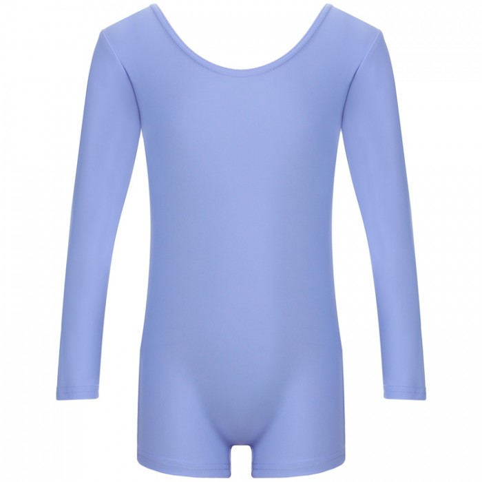 Costum p/u gimnastica Grace Dance Gymnastic leotard long sleeve with shorts 92472LC1