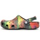 Шлепанцы Crocs Classic Cyber Beach Clog 207858-MULTIBLACK