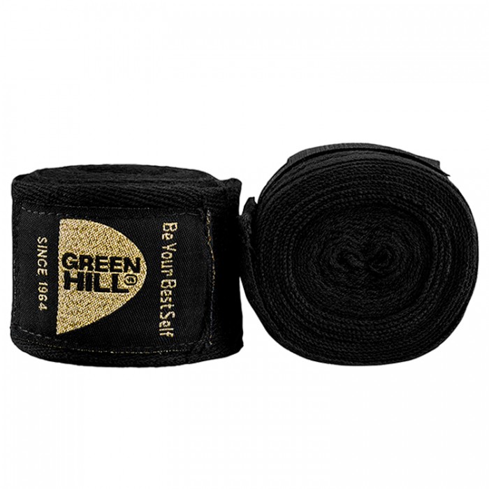 Бинты Green Hill Bandages Cotton BC-6235-BLACK