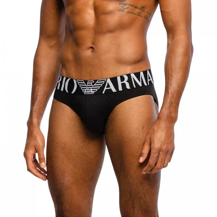 Lenjerie EA7 EMPORIO ARMANI KNIT BRIEF CC716-110814-BLACK
