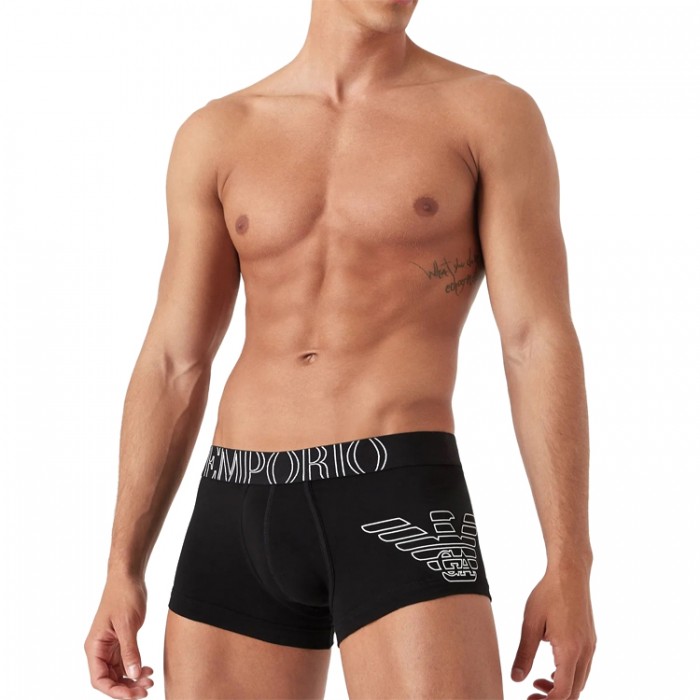 Boxeri EA7 EMPORIO ARMANI KNIT BOXER CC735-111998-BLACK