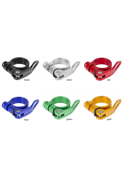 Хомут на штырь M-WAVE M-WAVE Clampy QR, black