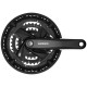 Шатуны SHIMANO FC-M371-L, FOR REAR 9-SPEED EFCM371E422CL