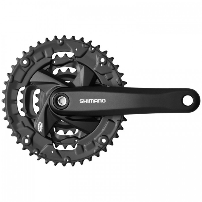 Шатуны SHIMANO FC-M371-L, FOR REAR 9-SPEED EFCM371E422CL - 2