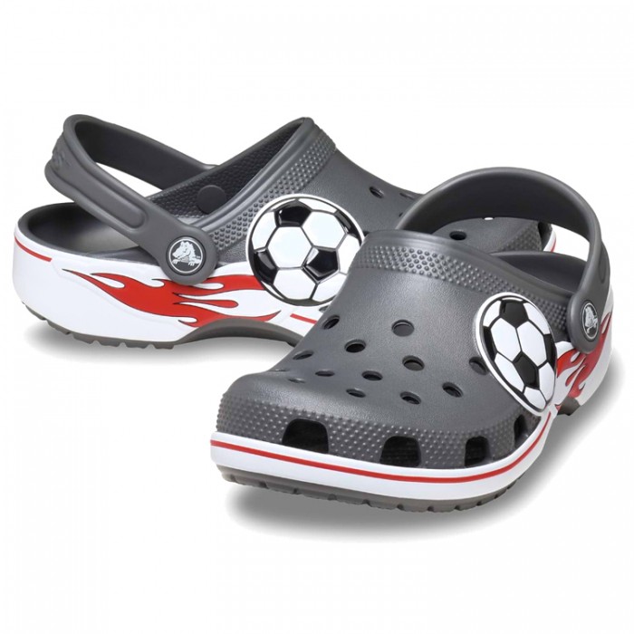 Шлепанцы Crocs Classic Soccer Band Clog K 211605-0DA - 5