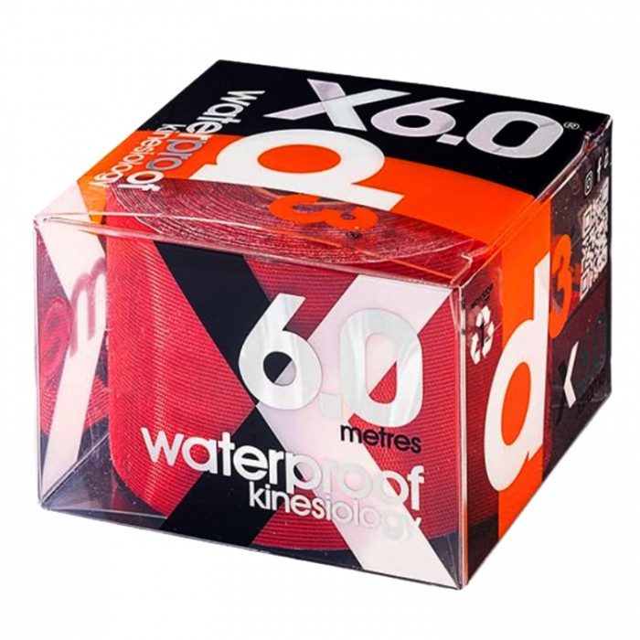 Кинезиотейп d3 X6.0 Xtreme Kinesiology 50mm KTX05006RDR