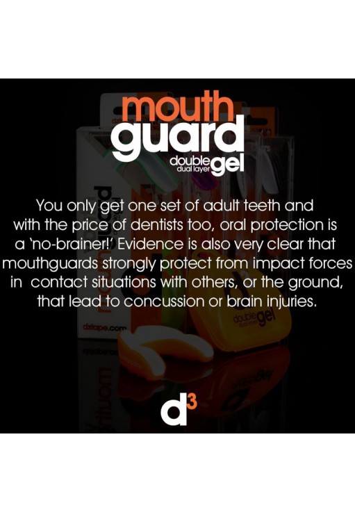 Боксерская капа d3 Mouthguard Dual Layer