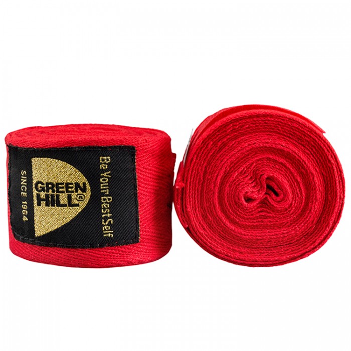 Бинты Green Hill Bandages Cotton BC-6235-RED