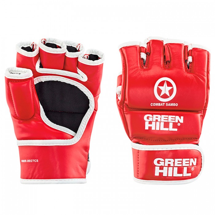 Перчатки для MMA Green Hill Combat Sambo Gloves MMR-0027CS-RED