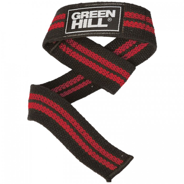 Пояс для тяги Green Hill Straps for deadlift WLC-6556-RED Пояс для тяги Green Hill Straps for deadlift WLC-6556-RED