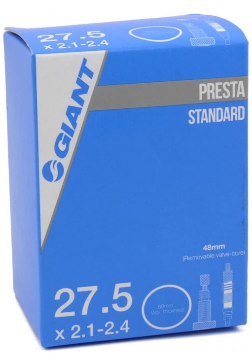 Велосипедная камера Giant 27,5X2.1 2.40 48MM PV REM