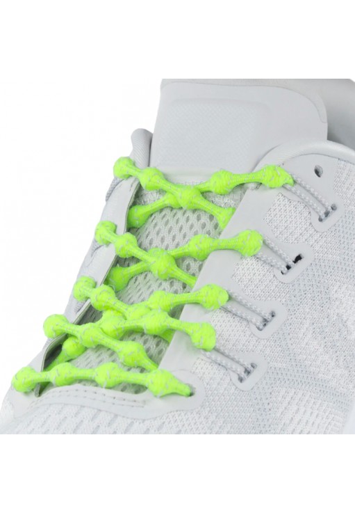 Sireturi Caterpy Run No-Tie Shoelaces-Reflective
