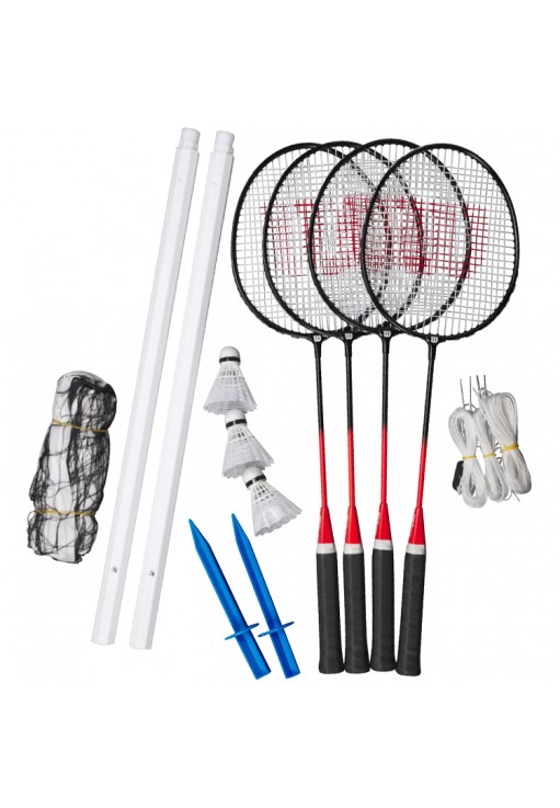Set p/u badminton Wilson BADMINTON 4 PC KIT V2 3