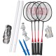 Набор для бадминтона Wilson BADMINTON 4 PC KIT V2 3 WR135810F3