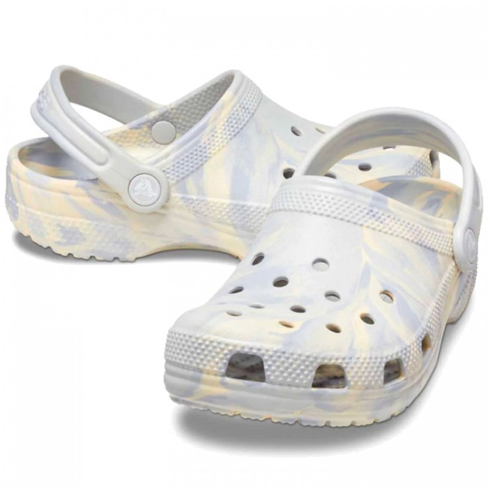 Slapi Crocs Marbled Clog K 2074641FS - imagine №2