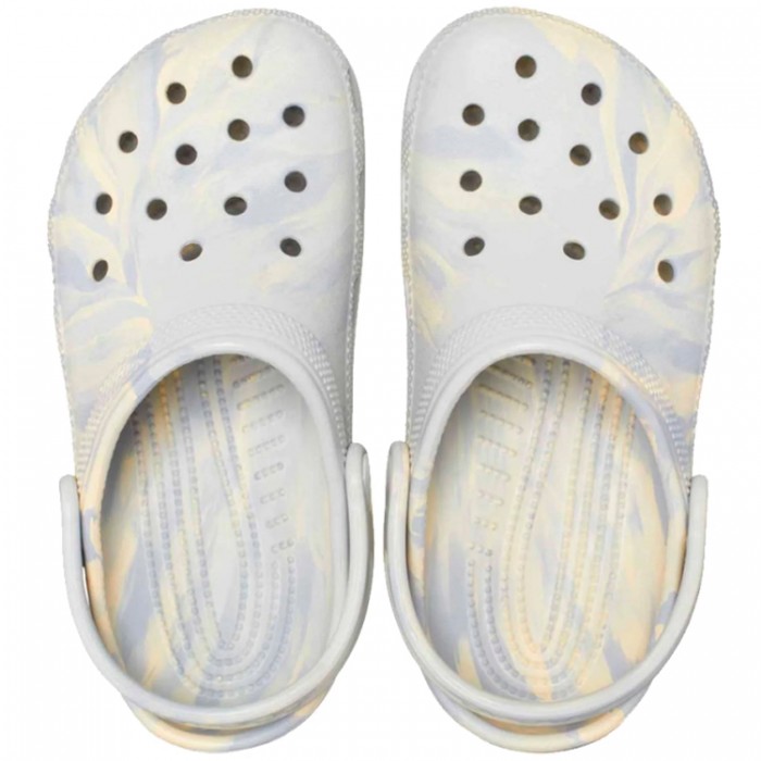 Шлепанцы Crocs Marbled Clog K 2074641FS - изображение №4