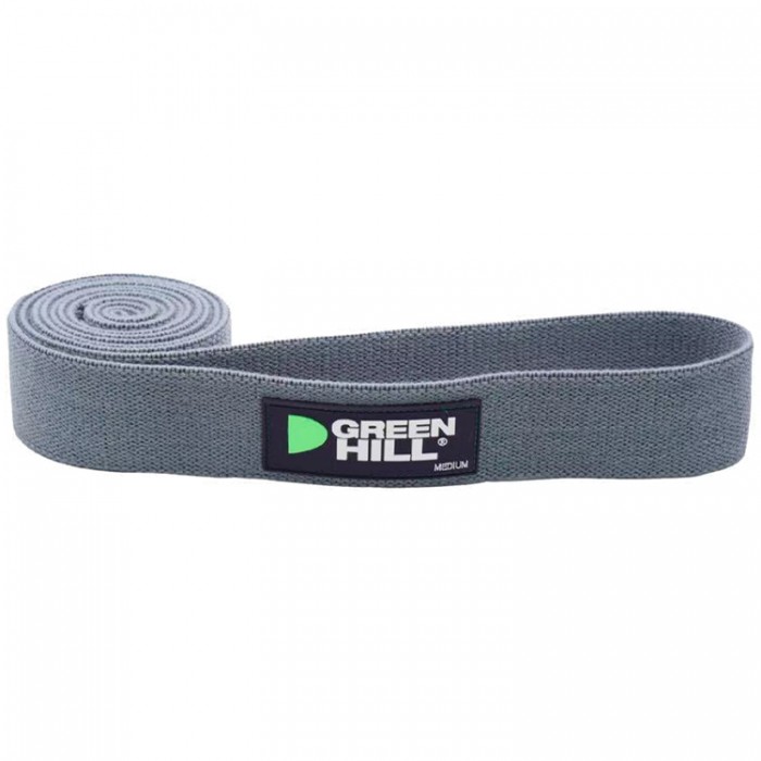 Эластичная лента уровень 3/ 30-45 кг Green Hill RESIST LONG LOOP BAND GHFB-2020-GY Эластичная лента уровень 3/ 30-45 кг Green Hill RESIST LONG LOOP BAND GHFB-2020-GY