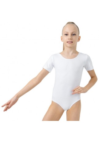 Costum p/u gimnastica Grace Dance Gymnastic leotard short sleeve