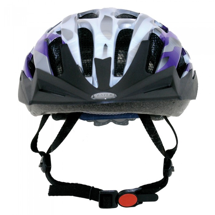 Защитный шлем VENTURA L, 58 - 62 cm, sliver/whi 505399 - изображение №2