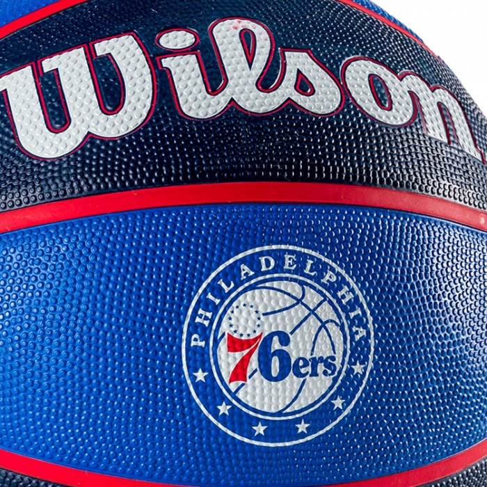 Мяч баскетбольный Wilson NBA TEAM TRIBUTE BSKT PHI 76ERS WTB1300XBPHI - 2