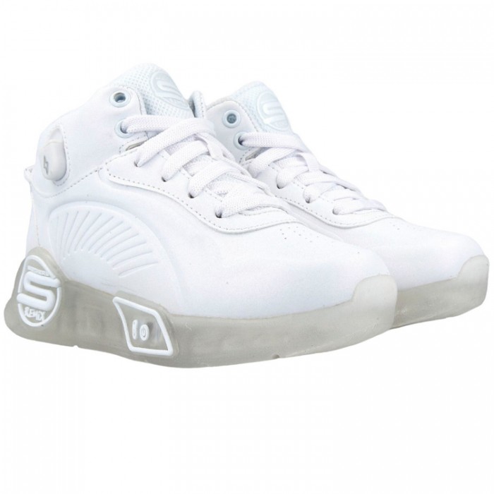 Incaltaminte Sport Skechers S LIGHTS REMIX 310100L-WHT - imagine №2