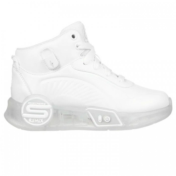 Incaltaminte Sport Skechers S LIGHTS REMIX 310100L-WHT - imagine №5