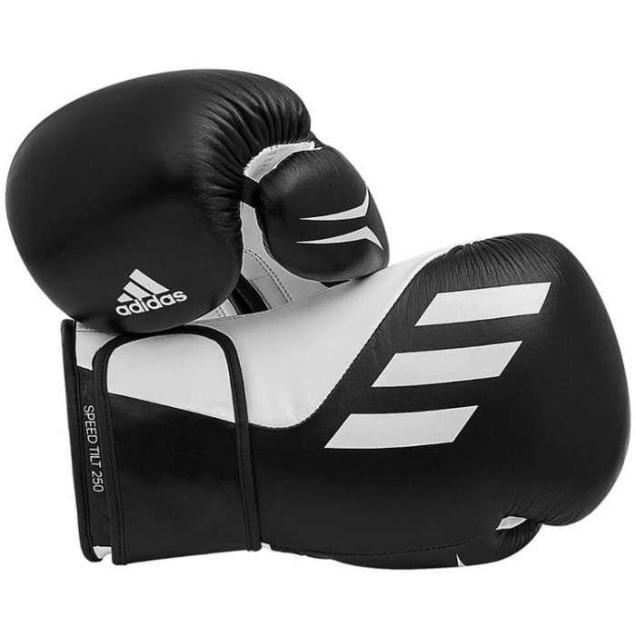 Перчатки для бокса Adidas Combat Speed 250 SPD250TG-BLKWHT - 4