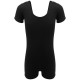 Купальник гимнастический Grace Dance Gymnastic leotard short sleeve with shorts 14316-BK2
