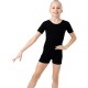 Купальник гимнастический Grace Dance Gymnastic leotard short sleeve with shorts 14316-BK2 - 2