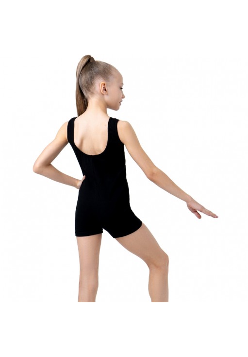 Купальник гимнастический с шортами без рукавов Grace Dance Gymnastic leotard