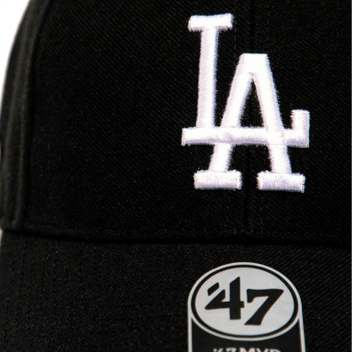 Кепка 47 Brand MLB Los Angeles Dodgers Raised Basic B-RAC12CTP-BKA - 2