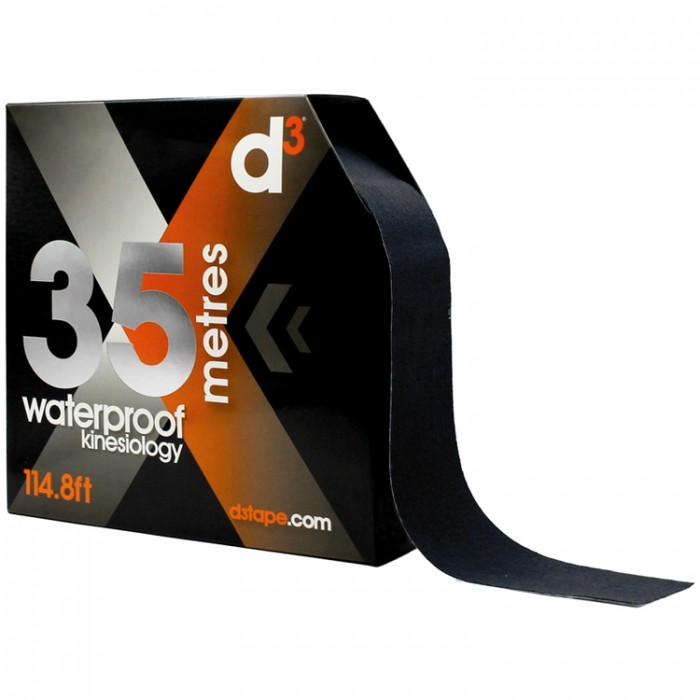 Кинезиотейп d3 X6.0 Xtreme Kinesiology 50mm KTX05035BKR