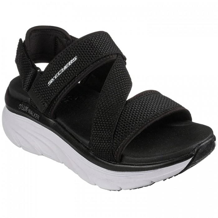 Sandale Skechers DLUX WALKER - KIND M 119302-BKW - imagine №3