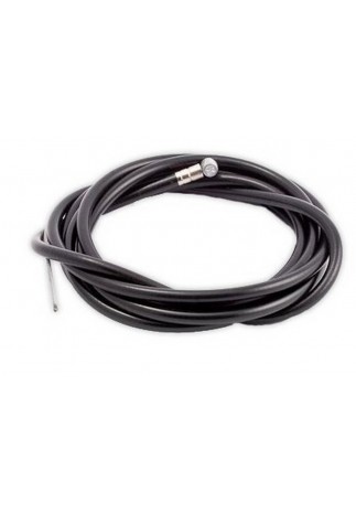 Тросик тормозной SHIMANO T-TYPE, CABLU 1.6MM 1600MM, CAMASA NEAGRA 5.0MM 1400