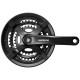 Шатуны SHIMANO FC-TY501, FOR REAR 6/7/8-SPEED EFCTY501C888CLB