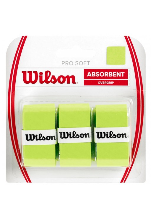 Banda pentru racheta 3 buc Wilson PRO SOFT OVERGRIP