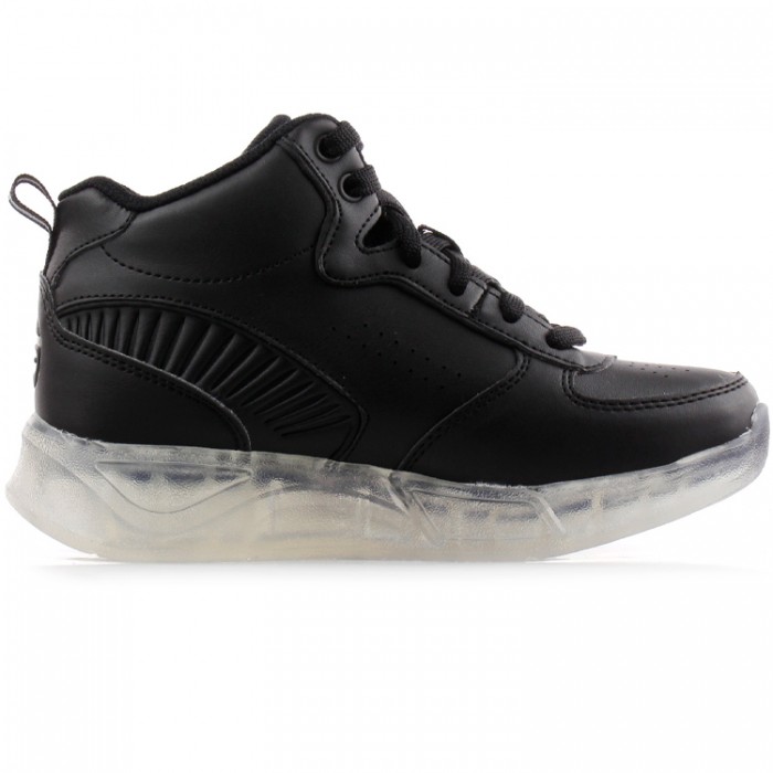 Кроссовки Skechers S LIGHTS REMIX 400620L-BLK - изображение №4