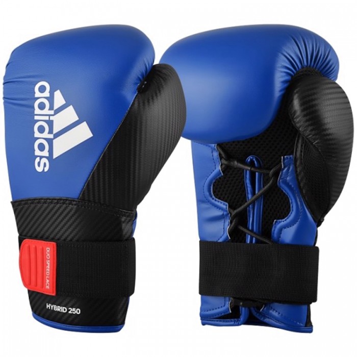 Manusi pentru box Adidas Combat Hybrid 250 ADIH250TG-BLUBLK