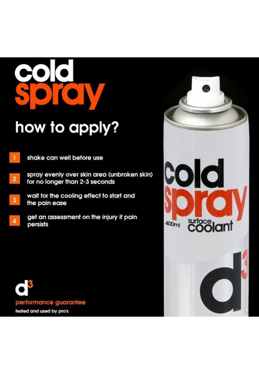 Спортивная заморозка d3 Cold Spray