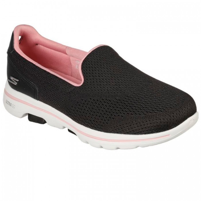 Incaltaminte Sport Skechers Go Walk 124244-BKLP - 3 Incaltaminte Sport Skechers Go Walk 124244-BKLP - 3